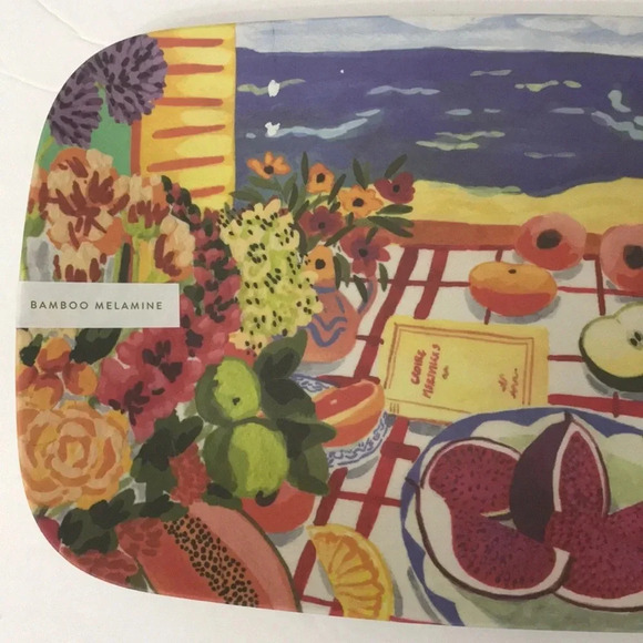 Anthropologie Market Bamboo Platter - Picture 4 of 4